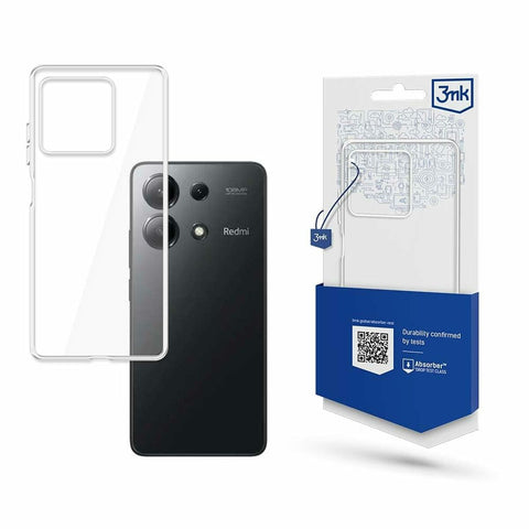Mobile cover 3mk XIAOMI REDMI NOTE 13 PRO 4G Transparent-0