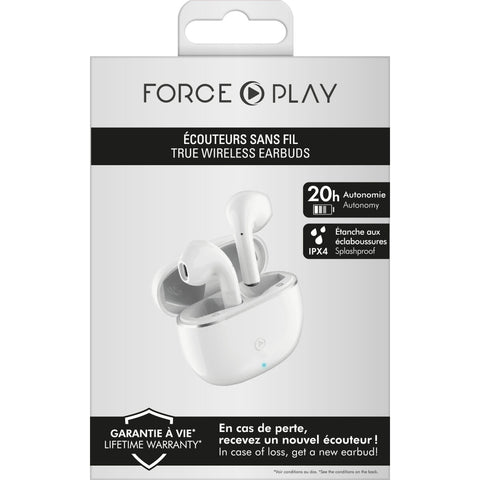 In-ear Bluetooth Headphones Big Ben Interactive FPYTWSBOUTON White-0