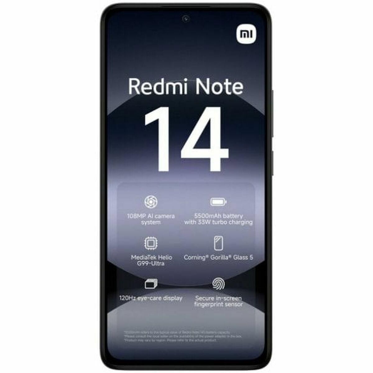 Smartphone Xiaomi Redmi Note 14 HELIO G99 ULTRA 6 GB RAM 128 GB Black 6,67"-7