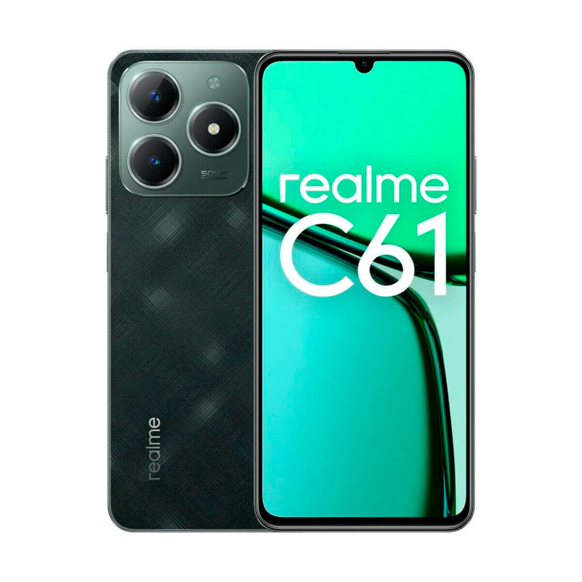 Smartphone Realme 6,74" Unisoc 6 GB RAM 256 GB Black Green-5