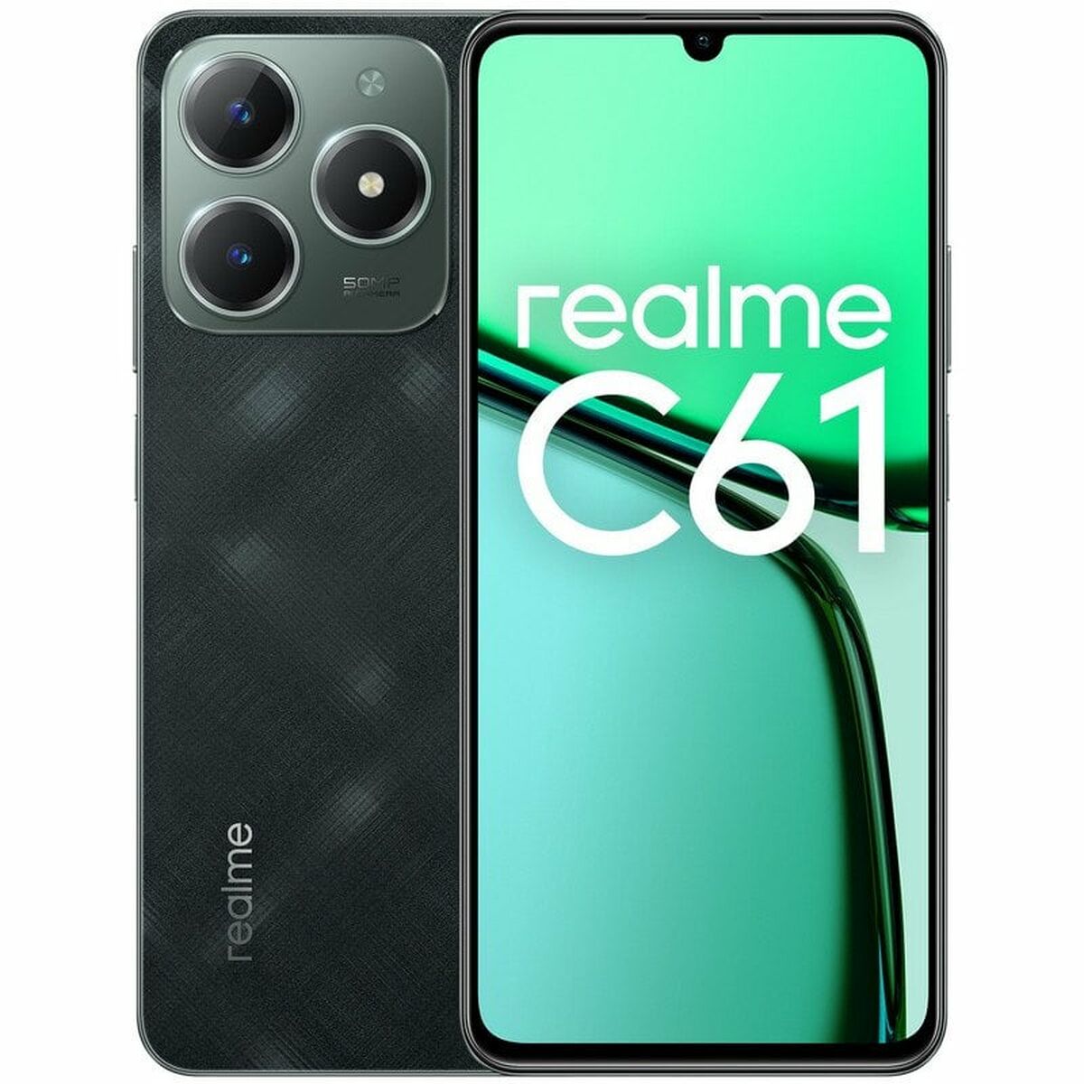 Smartphone Realme 6,74" Unisoc 6 GB RAM 256 GB Black Green-15