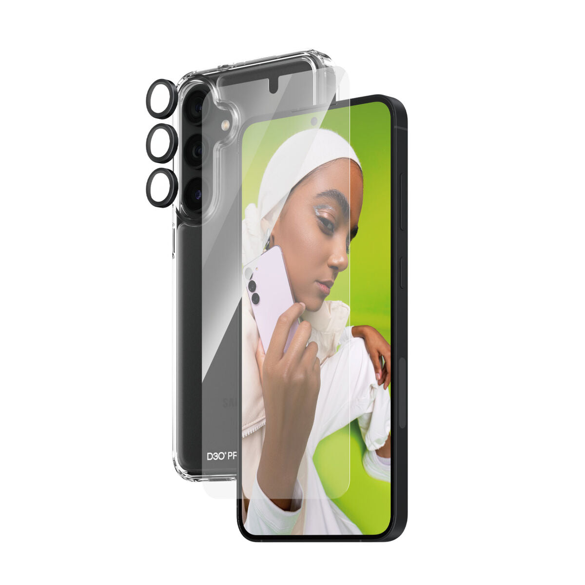Mobile cover Panzer Glass B1211+7351 Transparent Galaxy S24 Plus-2