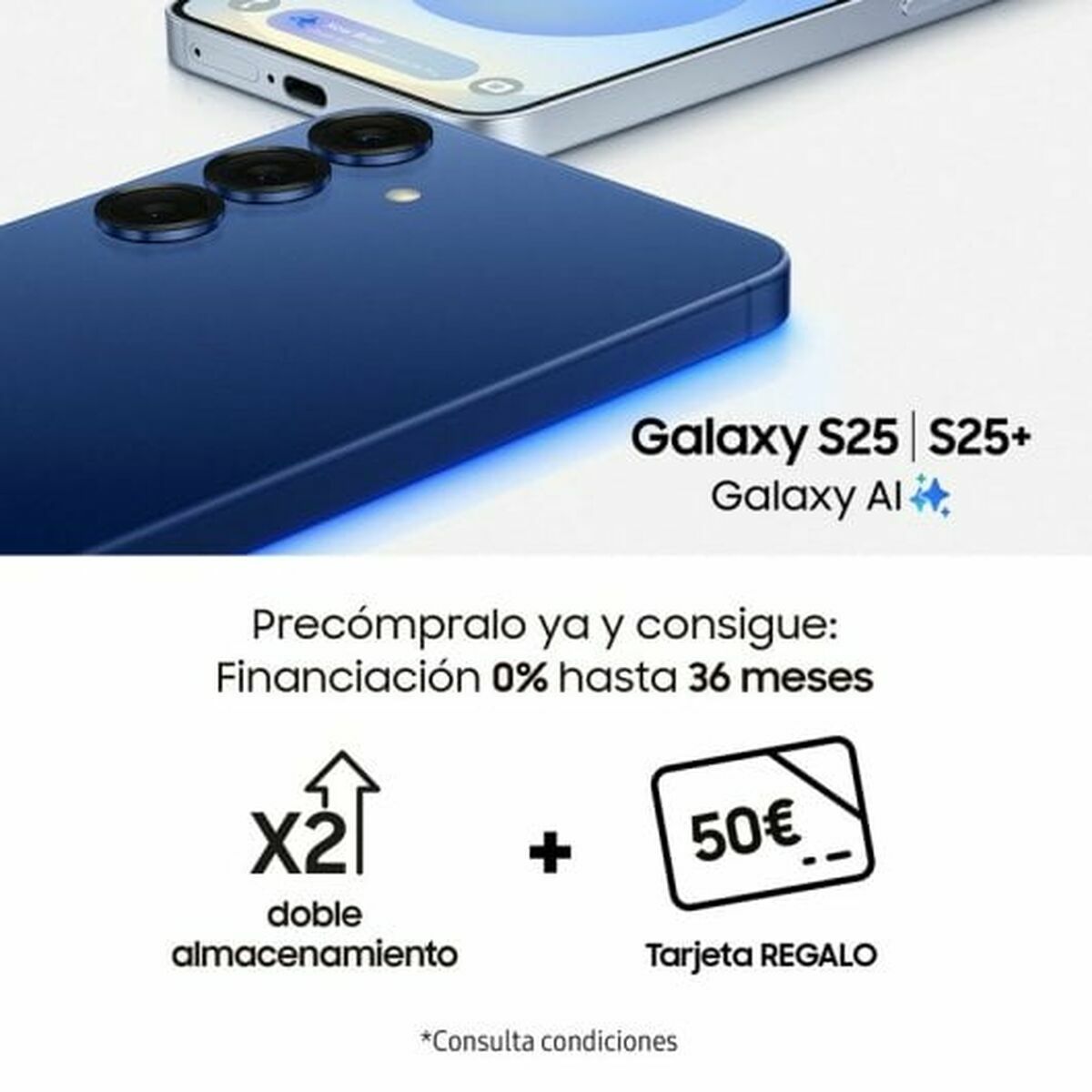 Smartphone Samsung 6,7" Qualcomm Snapdragon 8 Elite 12 GB RAM 256 GB Blue Grey-13