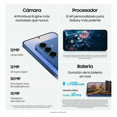 Tablet Samsung SM-S936BZSDE 6,7" Qualcomm Snapdragon 8 Elite 12 GB RAM 256 GB Blue Grey-0
