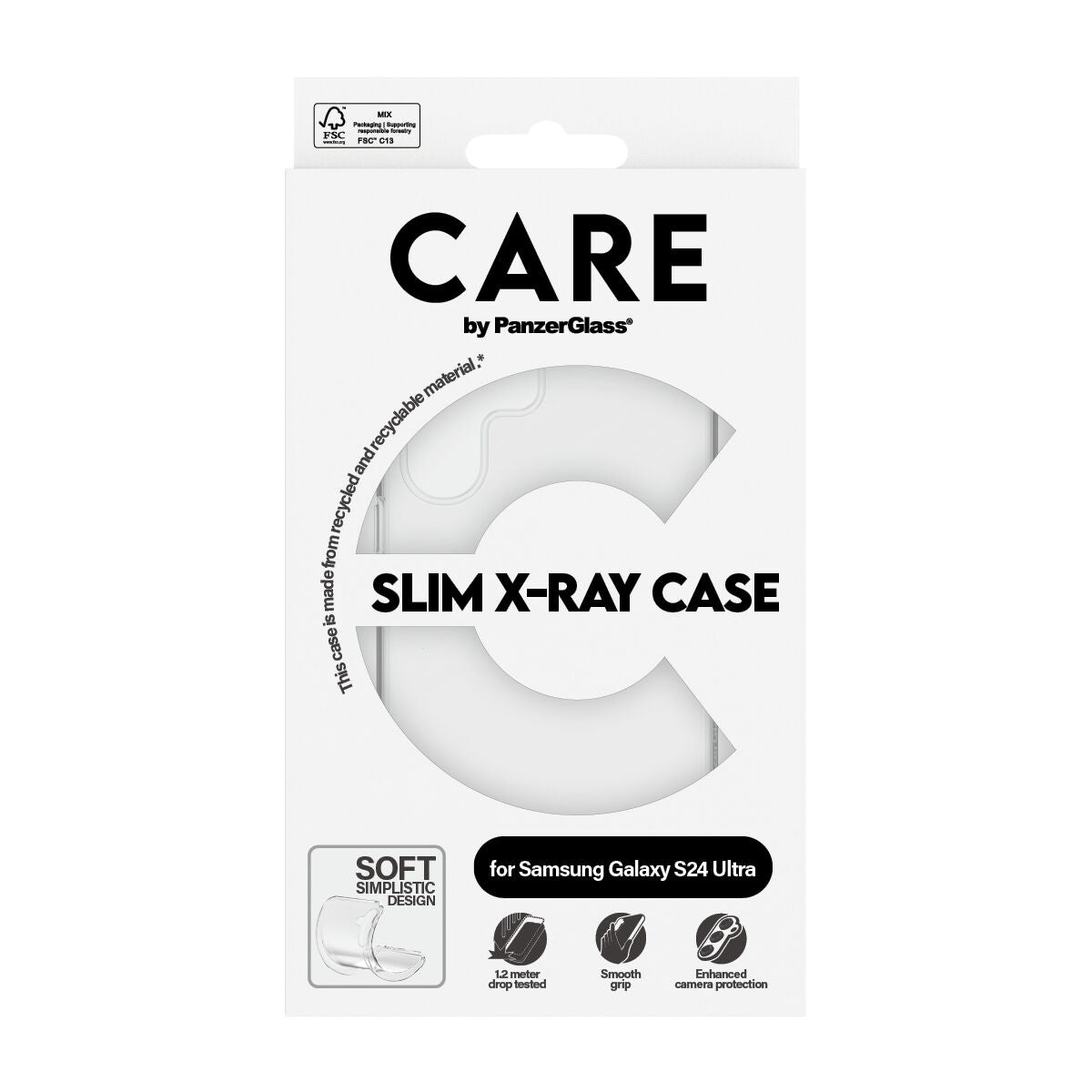 Mobile cover Panzer Glass 1962 Transparent Samsung Galaxy S24 Ultra-2