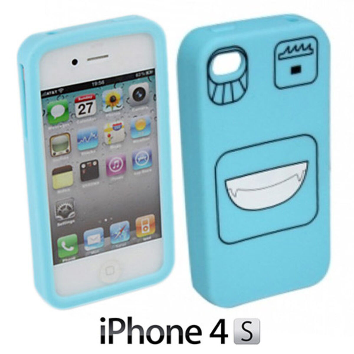 Faces Silicone Case for iPhone-4